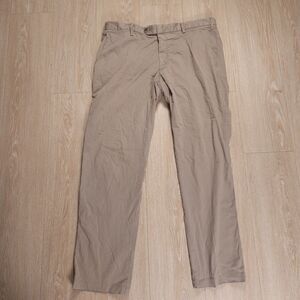 Canali Chino Pants Mens Size 54 (Fit 36x30) Cotton Silk Blend Made in Italy